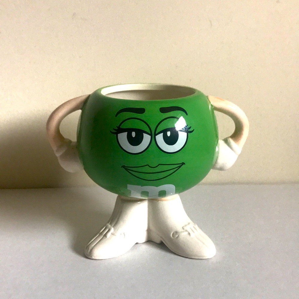 Green M&M Mars 2008 Candy Coffee Tea Cup - Picture 2 of 10